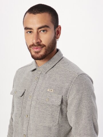 Iriedaily Regular fit Button Up Shirt 'Samuel' in Grey