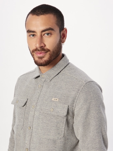 Iriedaily Regular fit Button Up Shirt 'Samuel' in Grey