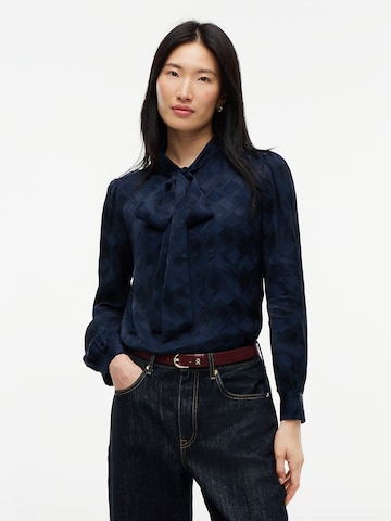 TOMMY HILFIGER Bluse in Blau: Vorderseite