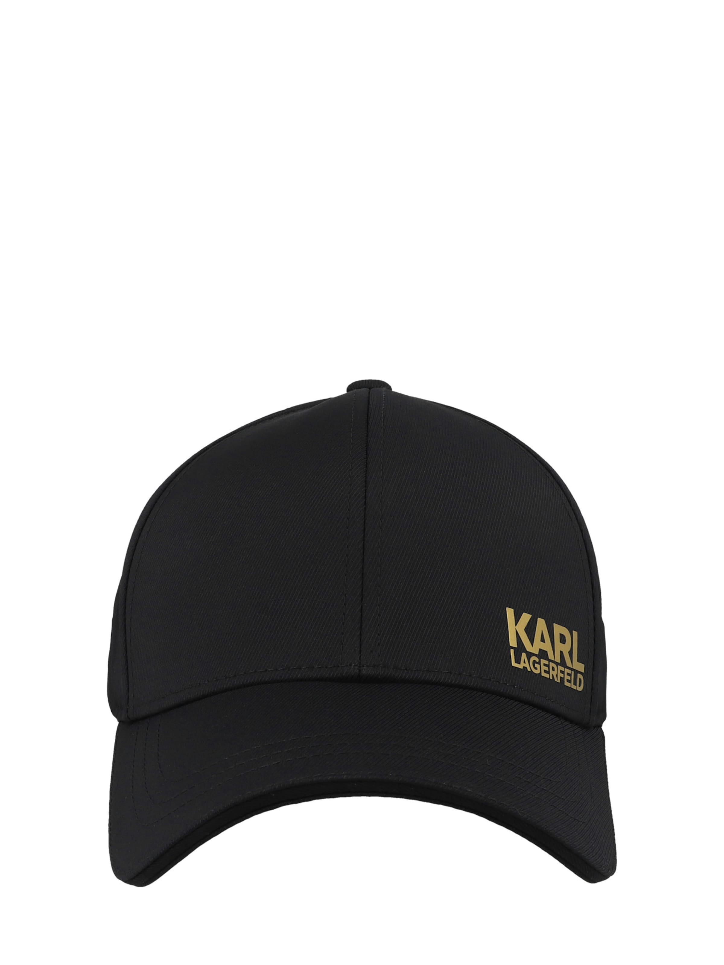 Casquette Karl Lagerfeld en noir