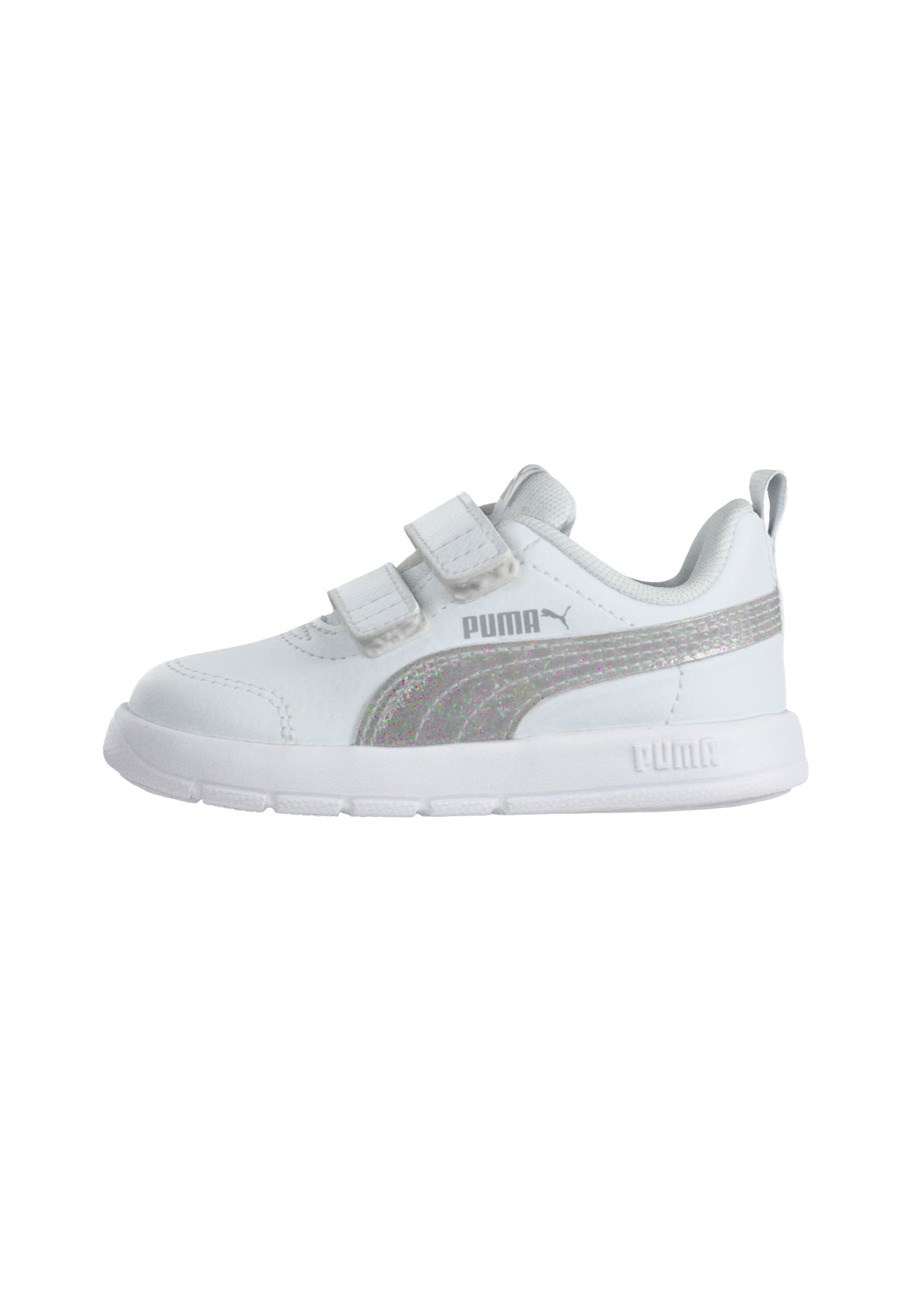 PUMA Sneakers 'Courtflex V3' in 21 in Grey / White, Item view