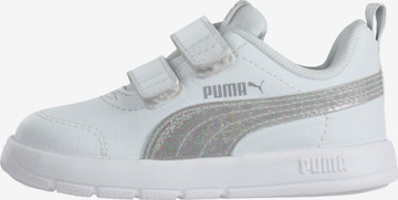 Baskets 'Courtflex V3' PUMA en blanc : devant
