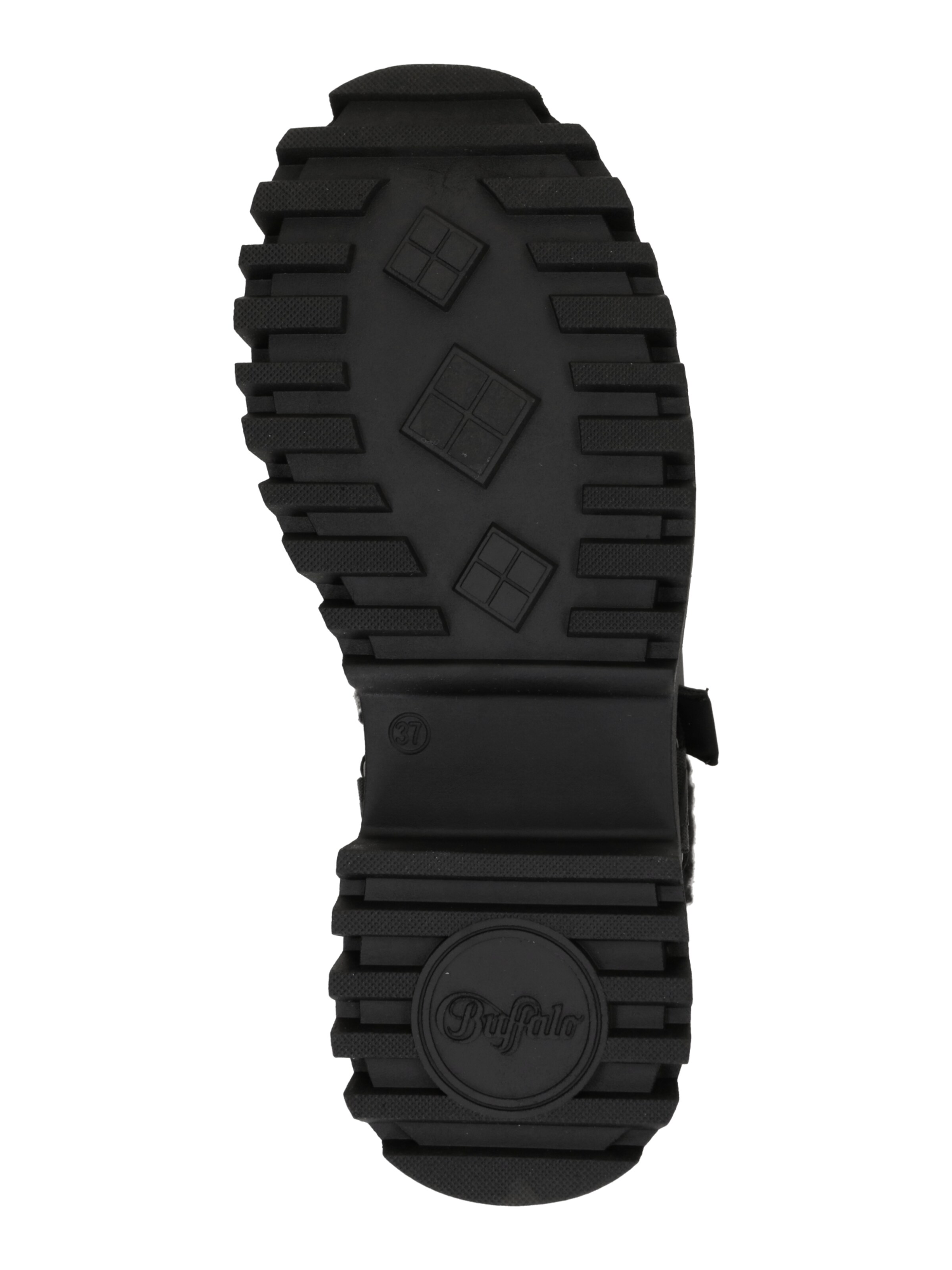 Stivaletto stringato 'ASPEN' di BUFFALO in nero