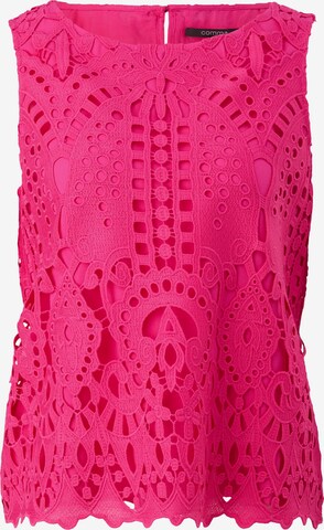 COMMA Blouse in Roze: voorkant