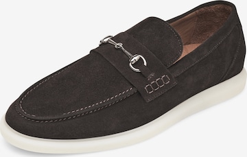 Henry Stevens Slipper 'Elia' in Braun: Vorderseite