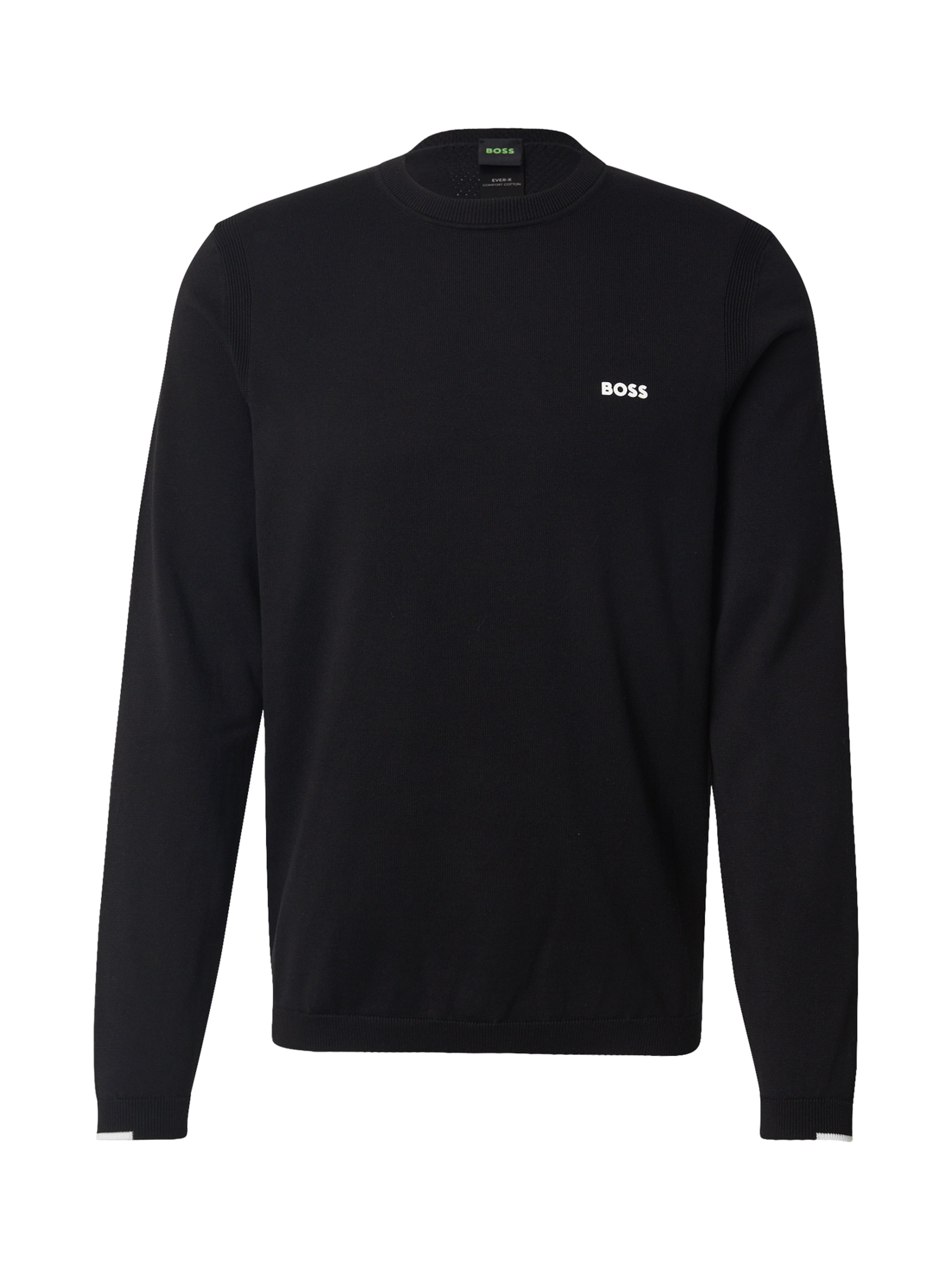 BOSS Pullover 'K_Ever-X' in Schwarz: Vorderseite