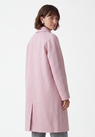 Manteau mi-saison Usha en rose