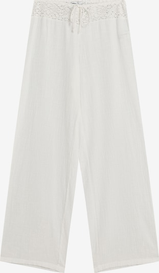 Bershka Housut värissä ecru, Tuotenäkymä