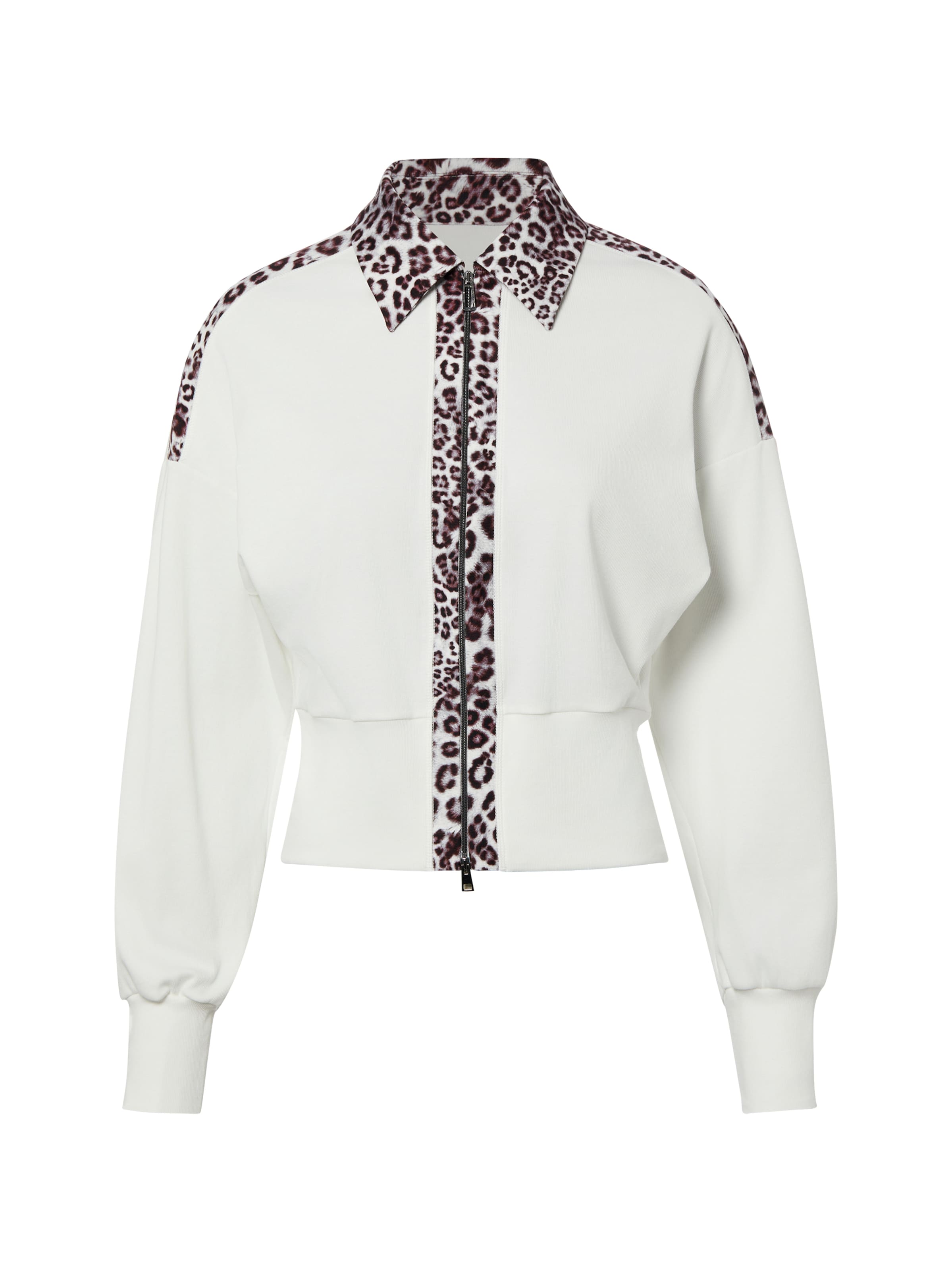 Veste de survêtement Marc Cain en blanc : devant