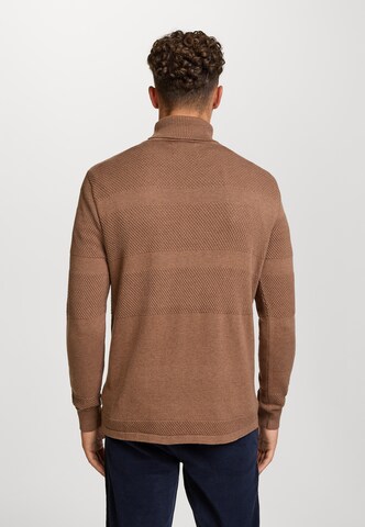 Kronstadt Sweater 'Fisker' in Brown