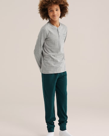 pelēks WE Fashion Pidžama: no priekšpuses