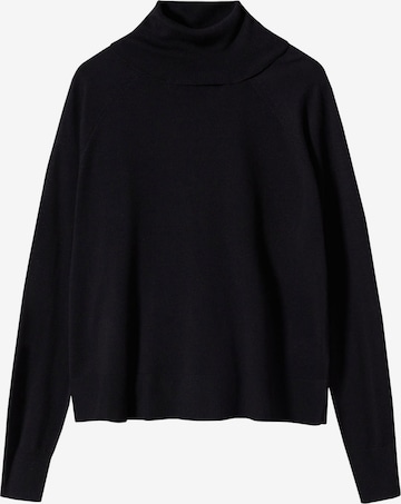 MANGO Sweater 'LUCCAC' in Black: front