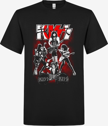 T-Shirt 'Kiss Japan T-Shirt' Kiss en noir : devant