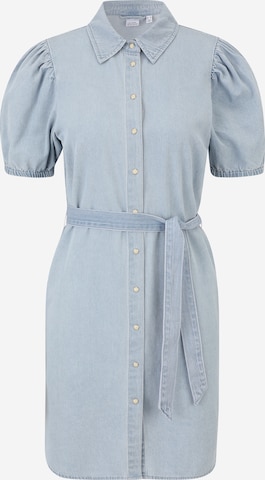 Vero Moda Petite - Vestido camisero 'ABIGAIL' en azul: frente