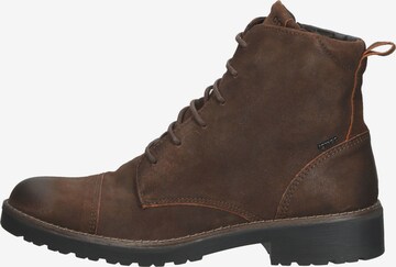 IGI&CO Lace-Up Ankle Boots in Brown