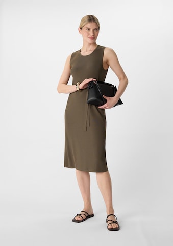 COMMA Kleid in Braun