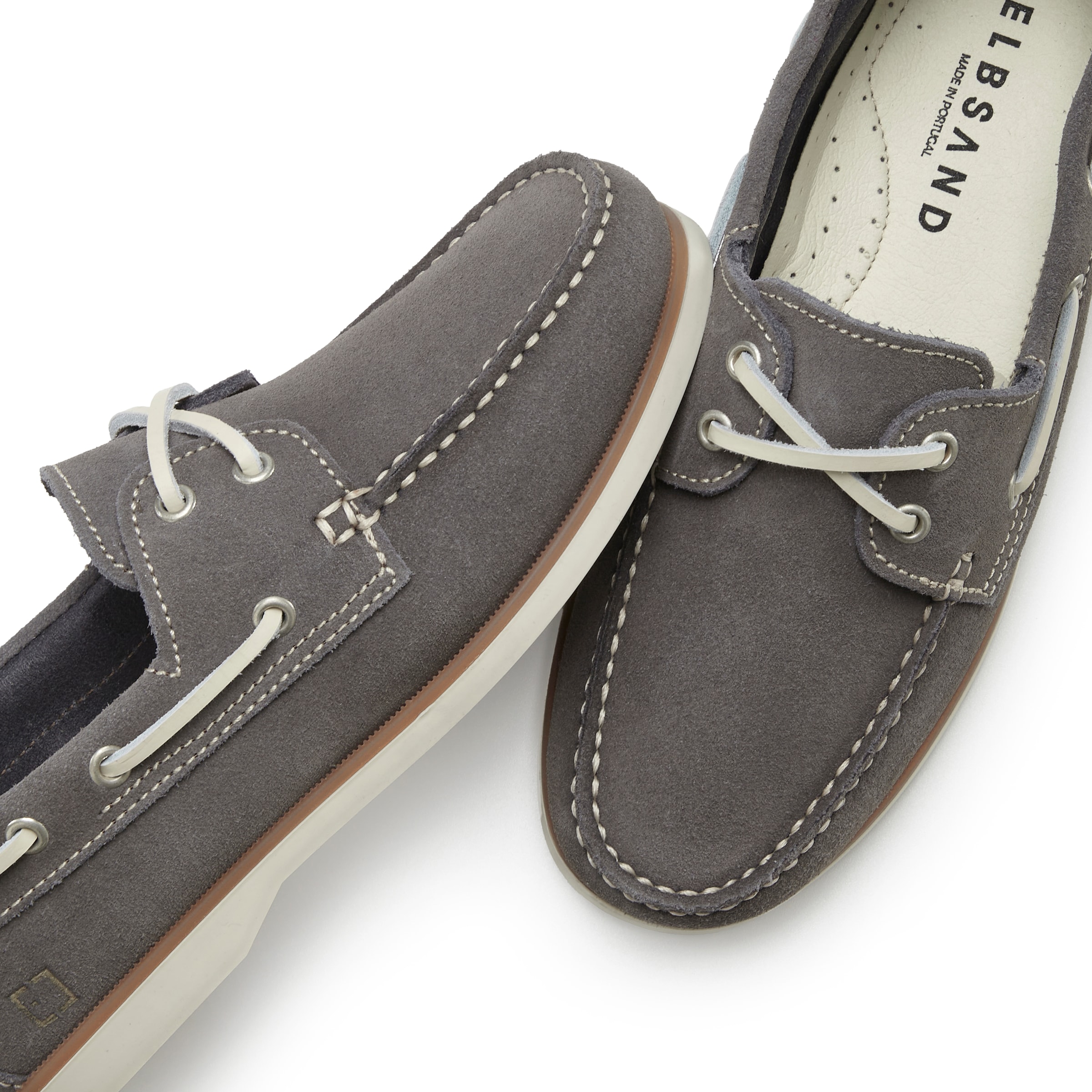 Elbsand Mokassin in Grau