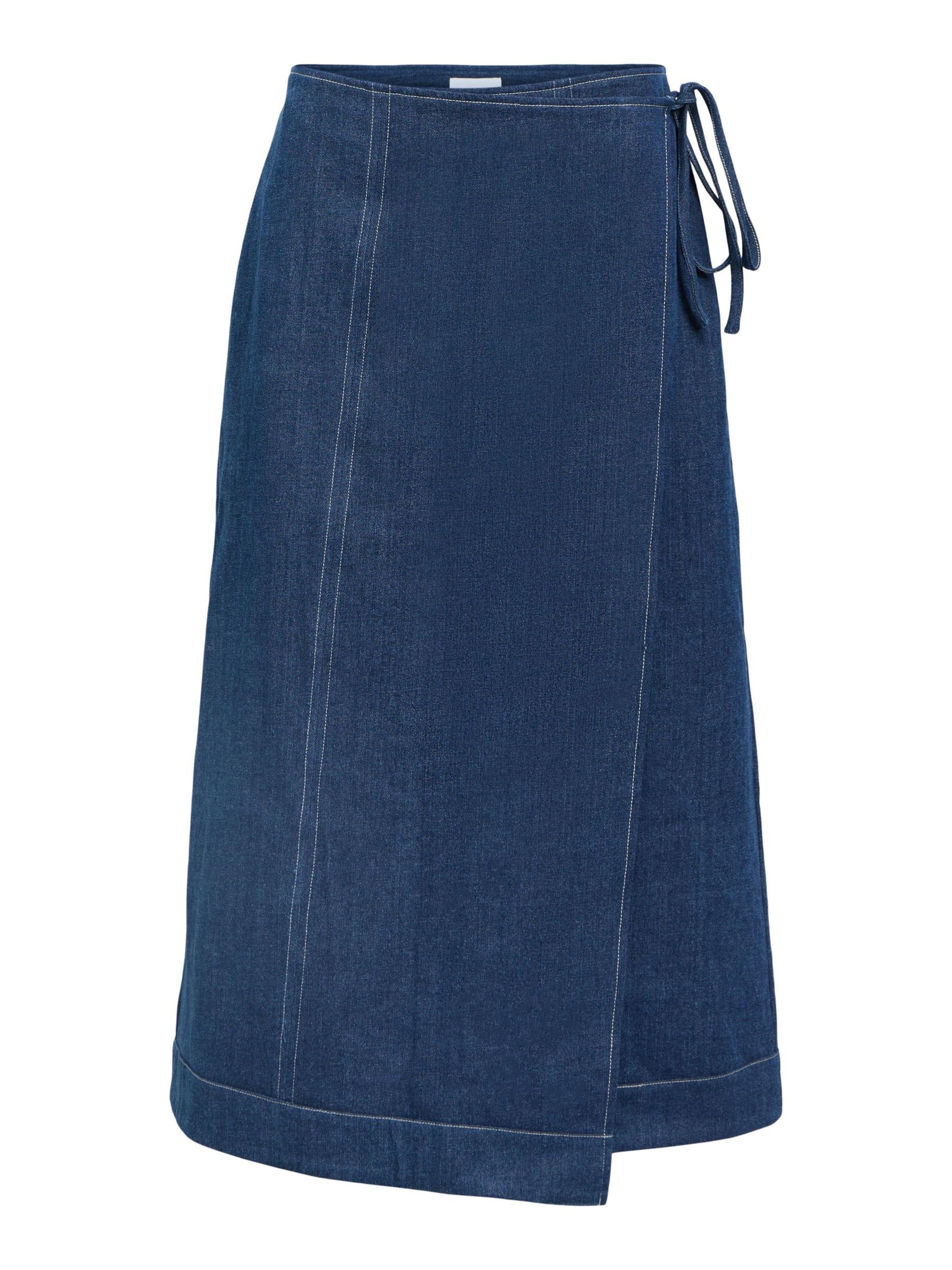 OBJECT Nederdel i blå: forside