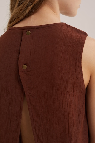 WE Fashion Overall σε καφέ