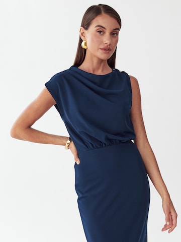 Robe de soirée St MRLO en bleu