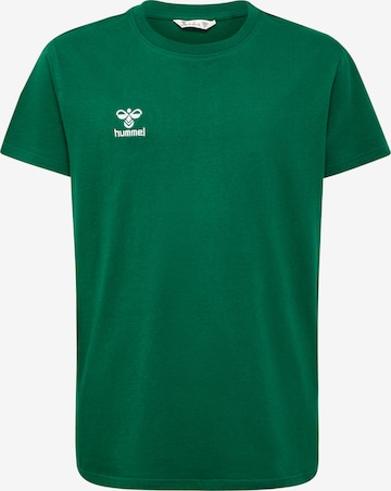 Hummel Shirt 'Go 2.0' in Groen: voorkant