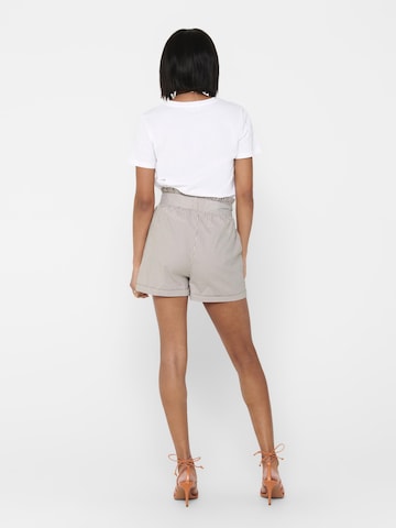 ONLY Loose fit Pants 'Smilla' in Beige