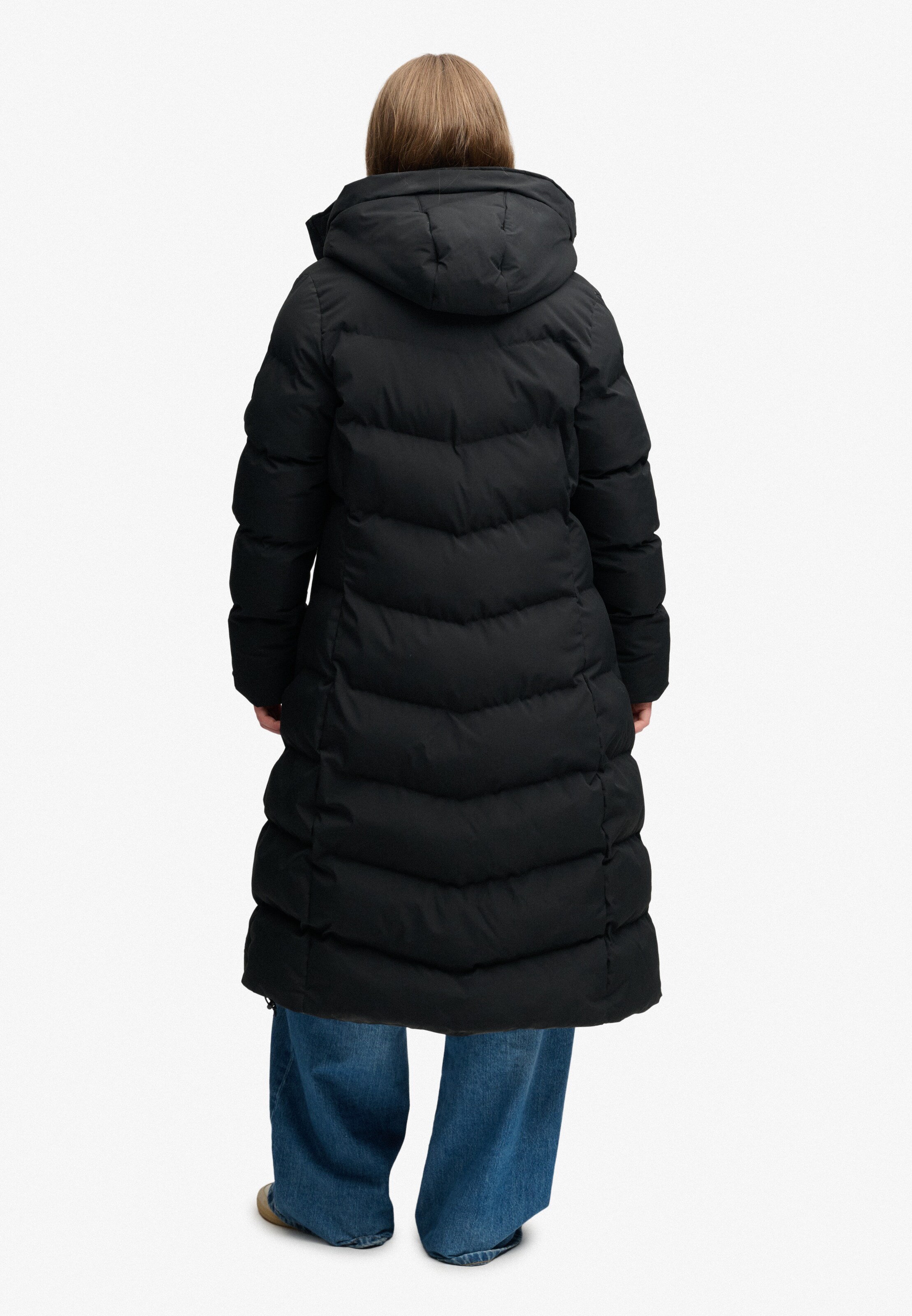 Manteau d’hiver Superdry & Co en noir