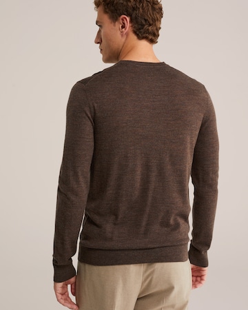 WE Fashion - Jersey en marrón