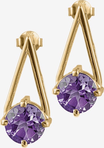 Jacques Lemans Earrings in Gold: front