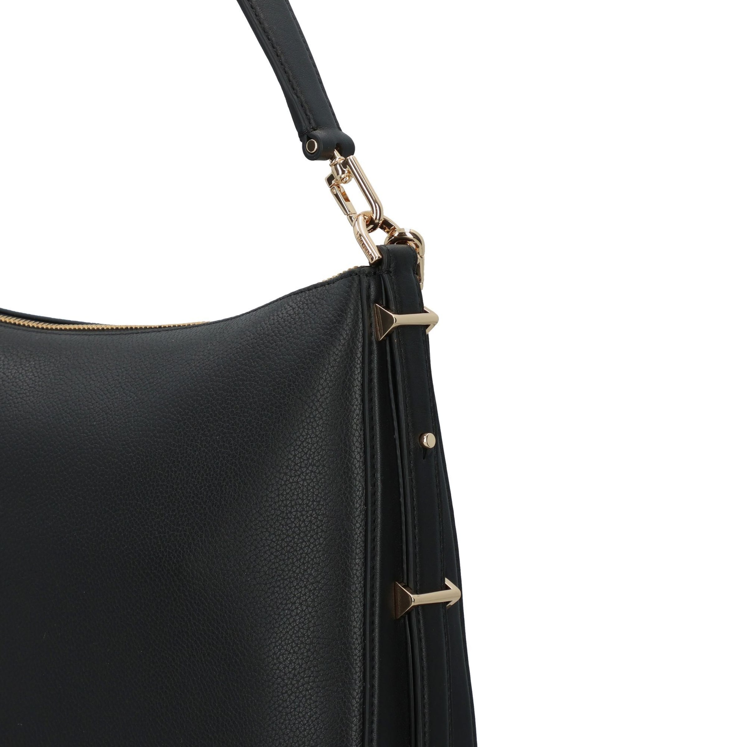 Sac bandoulière 'Liv Pebbled Leather Large Hobo' Kate Spade en noir