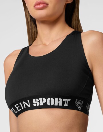 Bustier Haut de sport Plein Sport en noir
