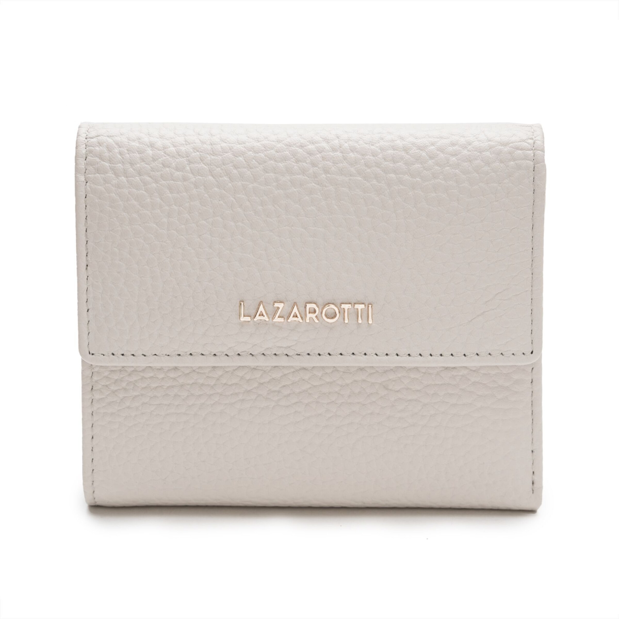 Porte-monnaies 'Bologna' Lazarotti en blanc : devant