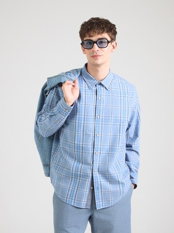 SCOTCH & SODA Regular Fit Hemd in Blau: Vorderseite