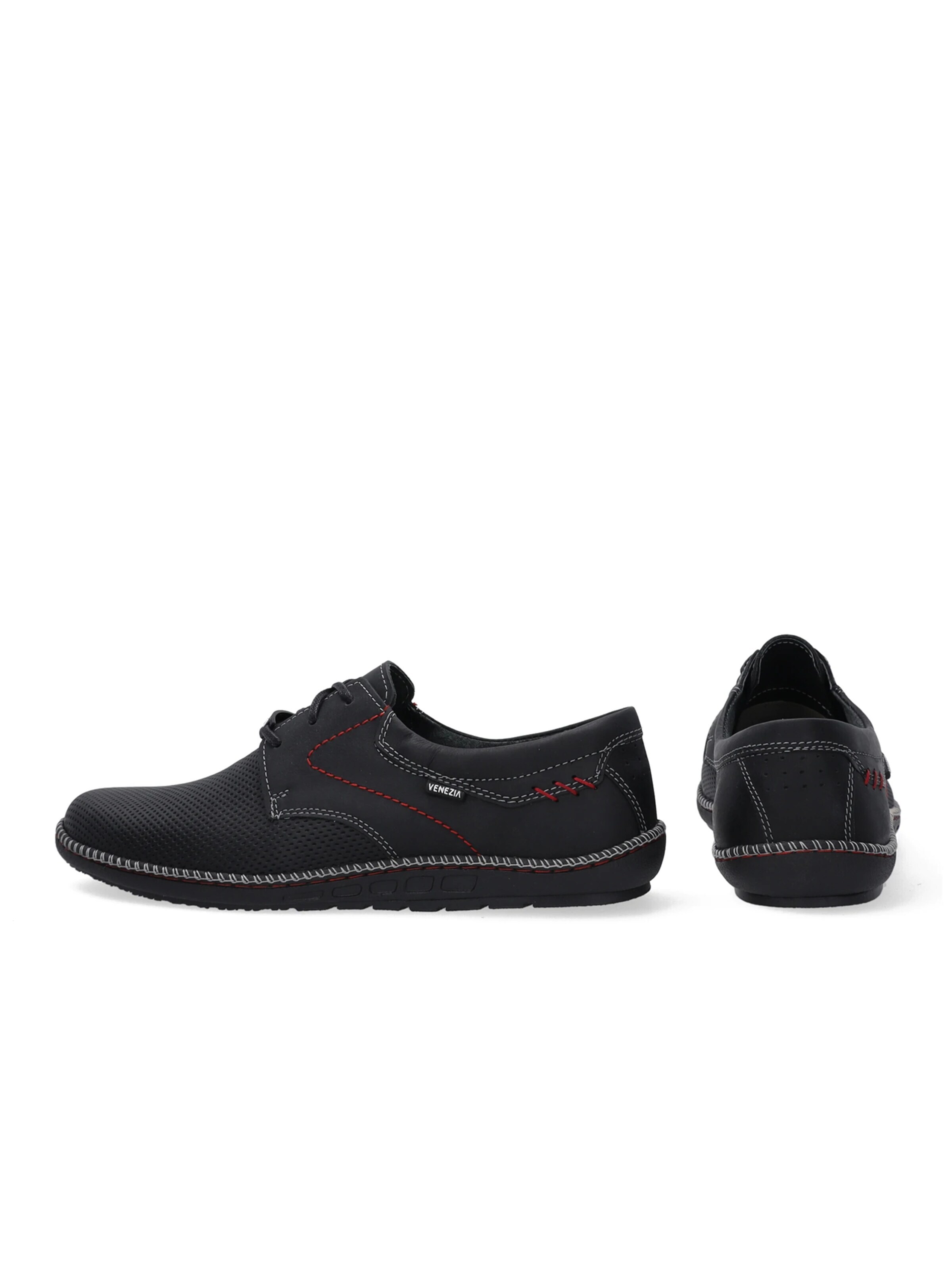 VENEZIA Moccasins in Black