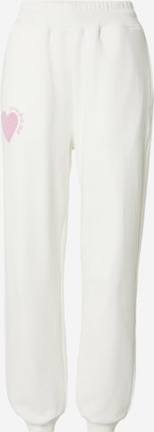 Sálea - Tapered Pantalón en blanco: frente