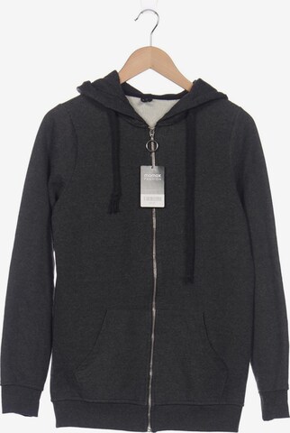 VERO MODA Sweatshirt & Zip-Up Hoodie in M in Grey: front