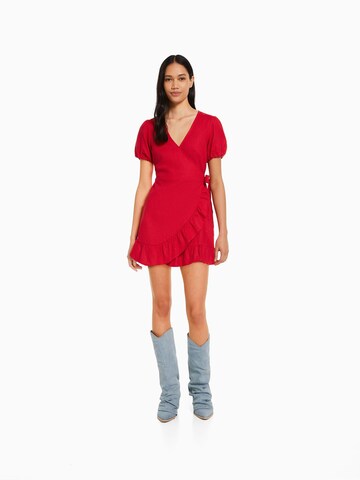 Bershka Jurk in Rood