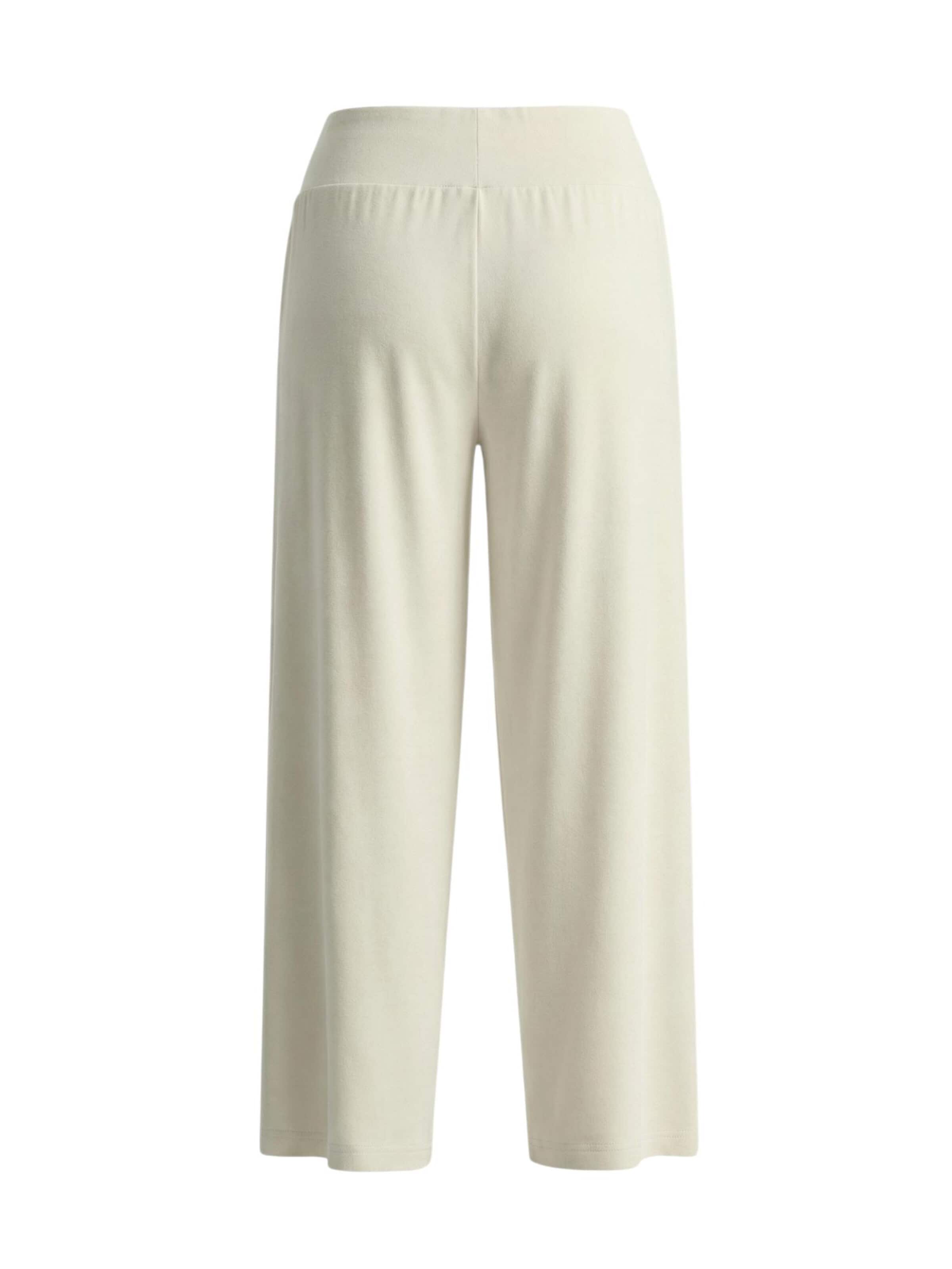 LOTUSCRAFTS Wide leg Sports trousers 'Heya Culotte' in White