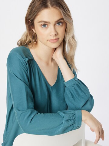 TOM TAILOR Bluse in Blau