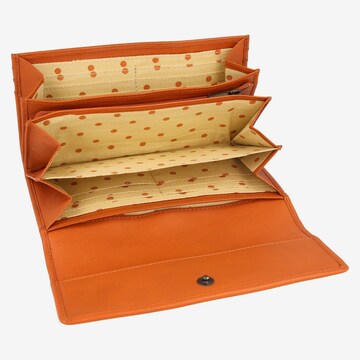 Esquire Wallet 'Peru' in Orange