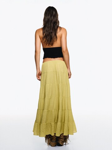 Jupe Bershka en vert