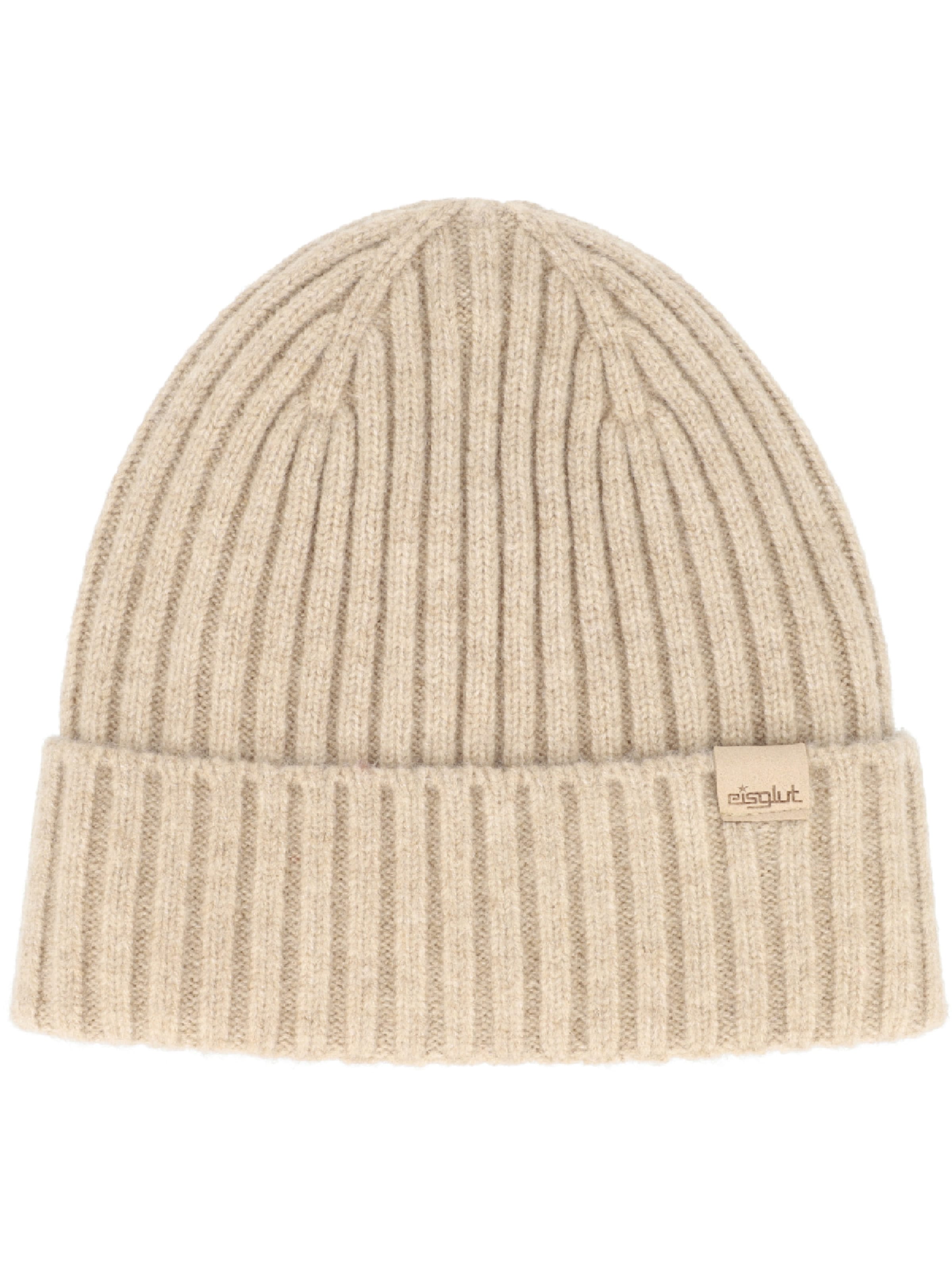 Bonnet 'Darcyl' Eisglut en beige : devant