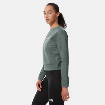 THE NORTH FACE - Sweatshirt de desporto em verde