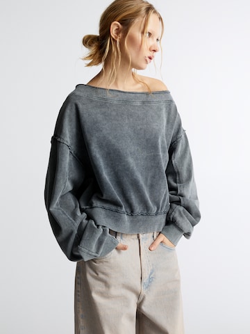 Pull&BearSweater majica - siva boja