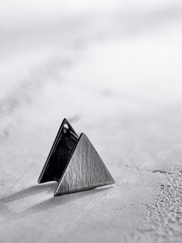 REYTEL Ohrring 'THE ROCK' in Silber