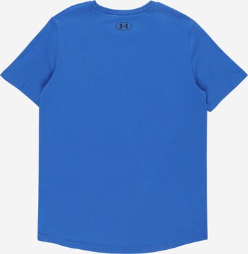 UNDER ARMOUR Функционална тениска в синьо