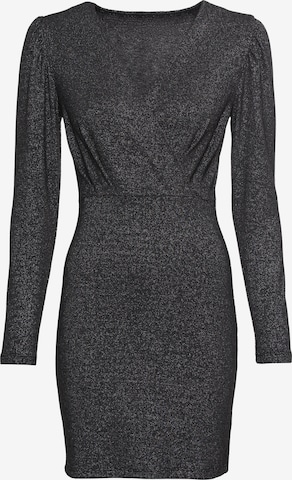 MELROSE Evening Dress in Grey: front