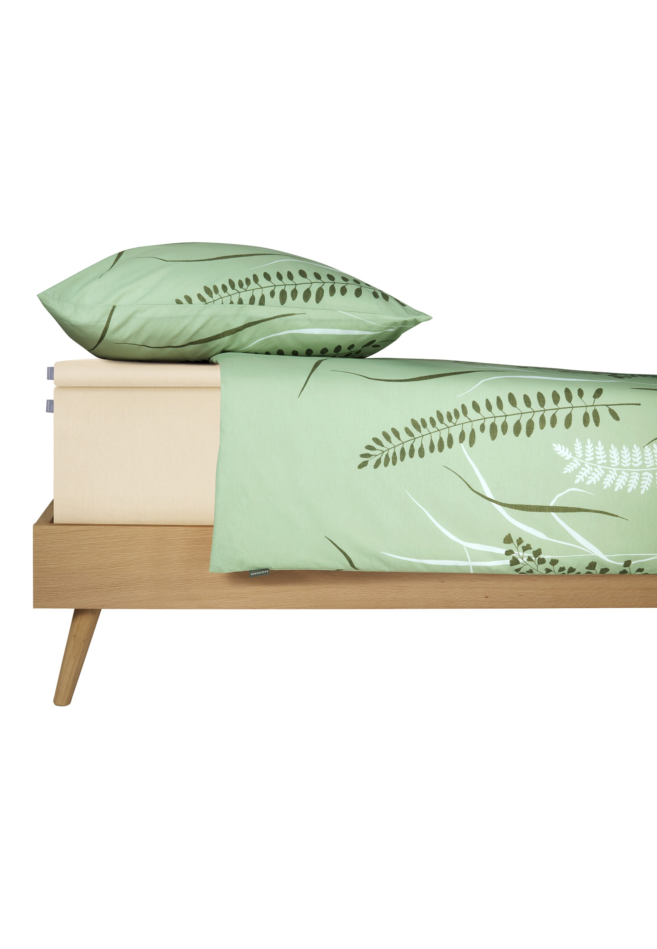 SCHIESSER Bed Sheet 'Flexi' in White