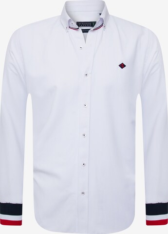 Sir Raymond Tailor Button Up Shirt 'Tahran' in White: front