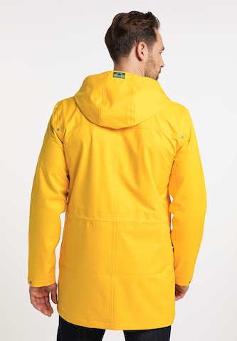 Parka di mezza stagione di Schmuddelwedda in giallo